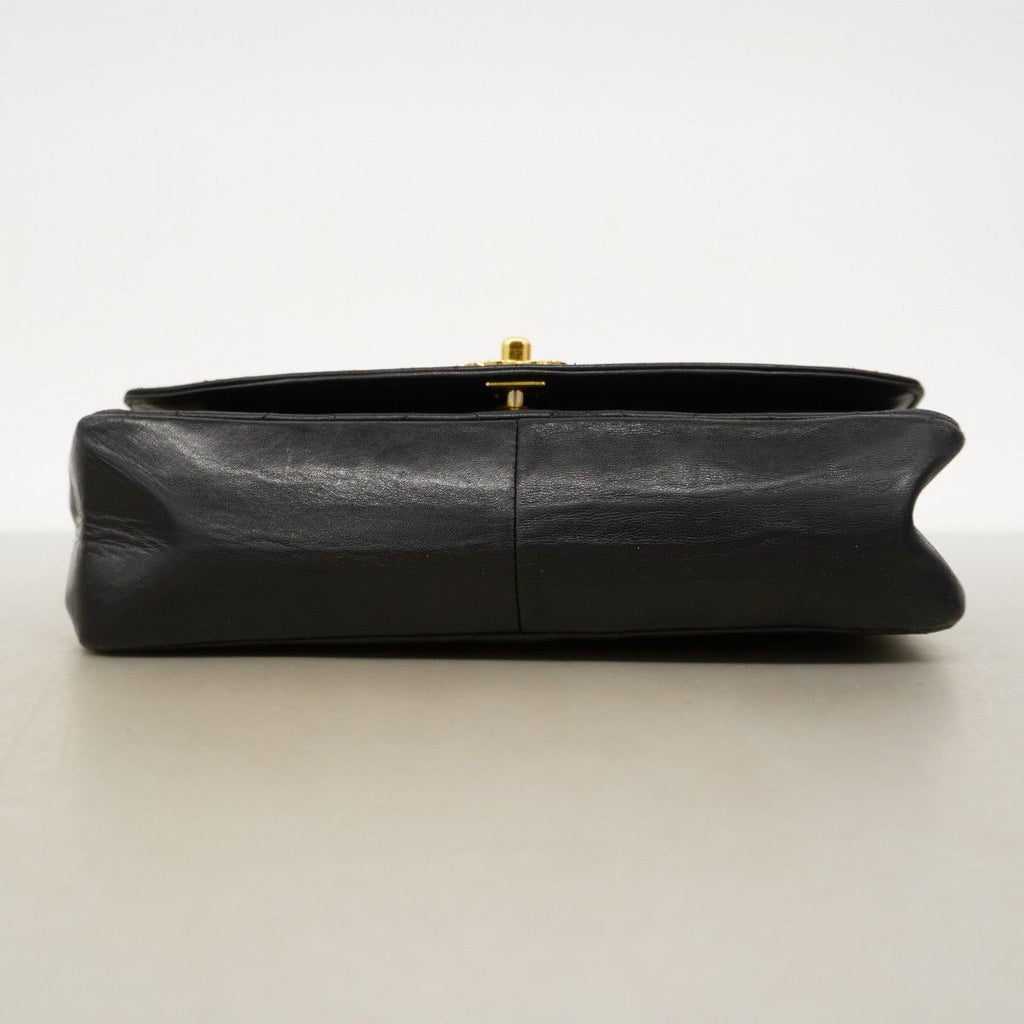 Chanel Shoulder Bag Diana Lambskin Black Gold — view 3