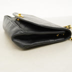 Chanel Shoulder Bag Diana Lambskin Black Gold — view 6