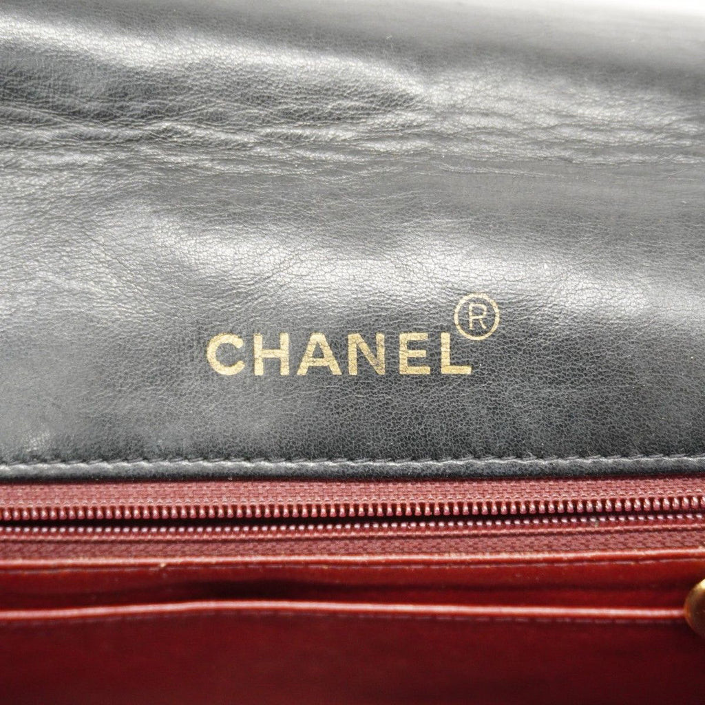 Chanel Shoulder Bag Diana Lambskin Black Gold — view 5