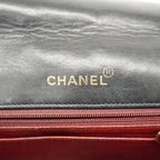 Chanel Shoulder Bag Diana Lambskin Black Gold — view 5