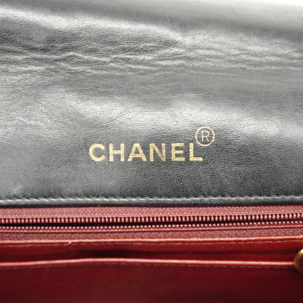 Chanel Shoulder Bag Diana Lambskin Black Gold — view 5