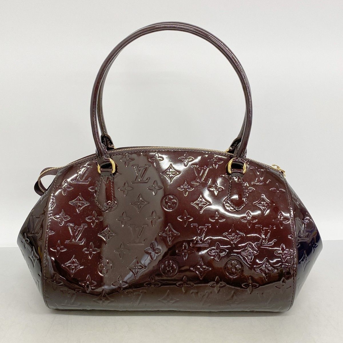 Louis Vuitton Handbag Vernis Sha Wood GM Amaranto — view 9
