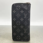 Louis Vuitton Wallet Monogram Eclipse Zippy Vertical Black — view 8