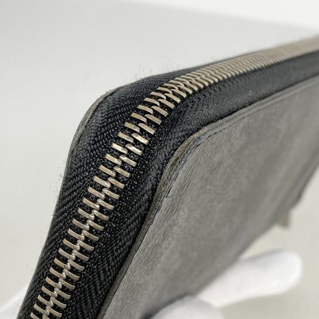 Louis Vuitton Wallet Monogram Eclipse Zippy Vertical Black — view 5