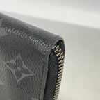 Louis Vuitton Wallet Monogram Eclipse Zippy Vertical Black — view 6