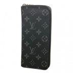 Louis Vuitton Wallet Monogram Eclipse Zippy Vertical Black