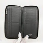 Louis Vuitton Wallet Monogram Eclipse Zippy Vertical Black — view 3