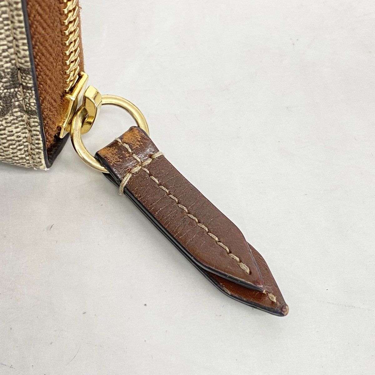 Gucci Wallet GG Supreme Brown Gold — view 5