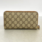 Gucci Wallet GG Supreme Brown Gold — view 8