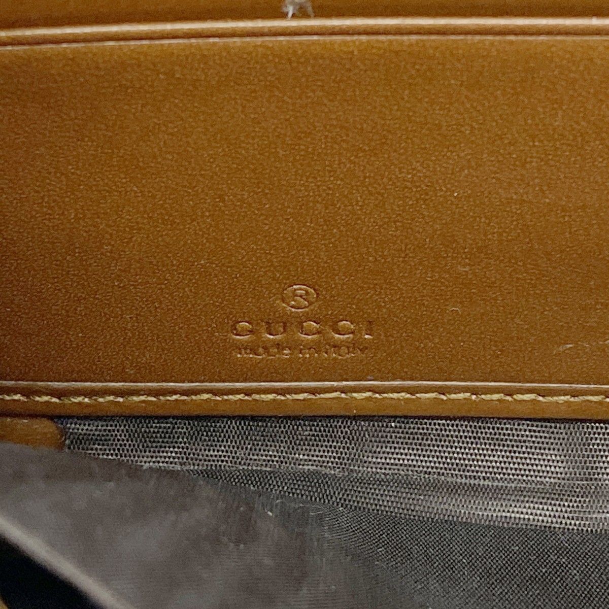 Gucci Wallet GG Supreme Brown Gold — view 4