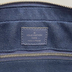 Louis Vuitton Business Epi Dandy Briefcase MM Blue Marine — view 5