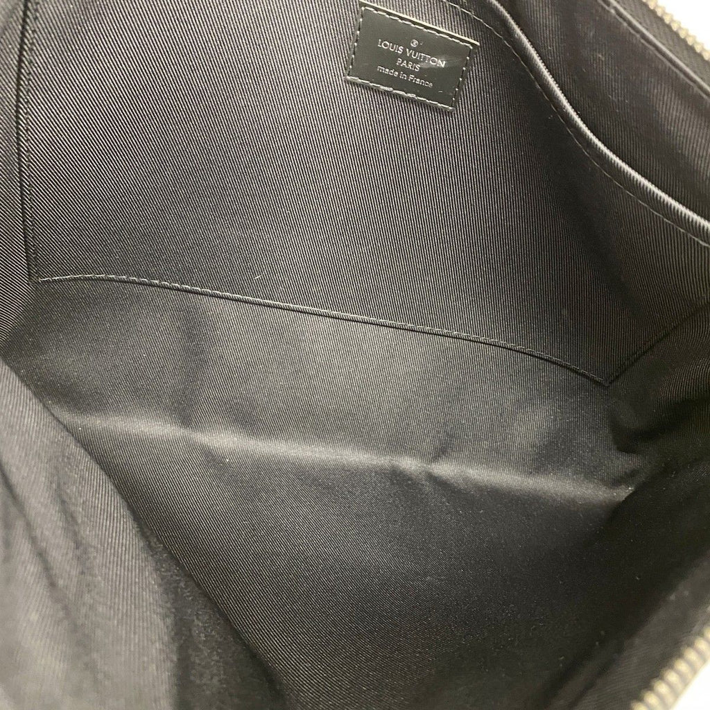 Louis Vuitton Clutch Monogram Eclipse Pochette Discovery Black — view 4