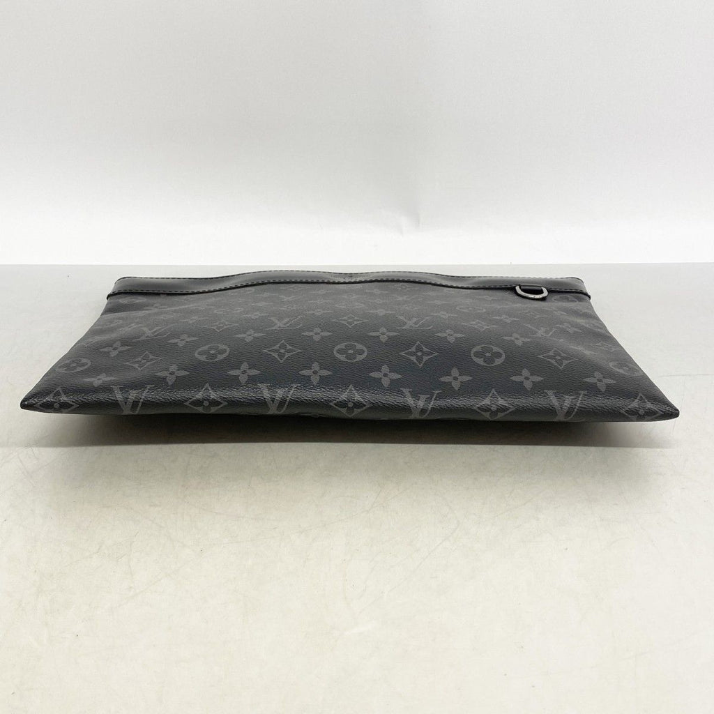 Louis Vuitton Clutch Monogram Eclipse Pochette Discovery Black — view 3