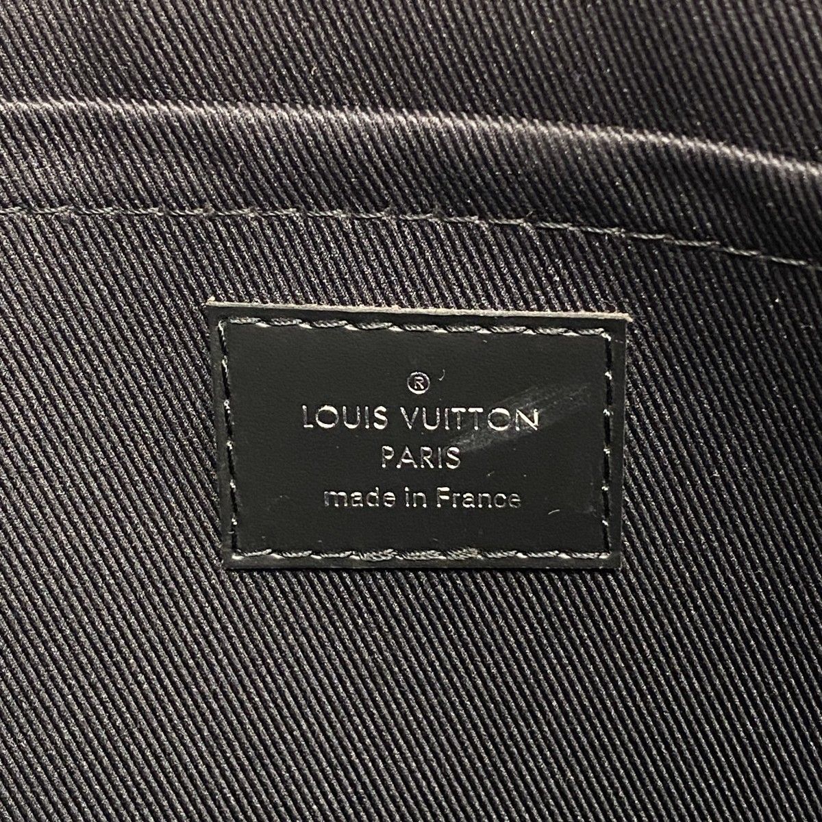 Louis Vuitton Clutch Monogram Eclipse Pochette Discovery Black — view 5