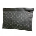 Louis Vuitton Clutch Monogram Eclipse Pochette Discovery Black