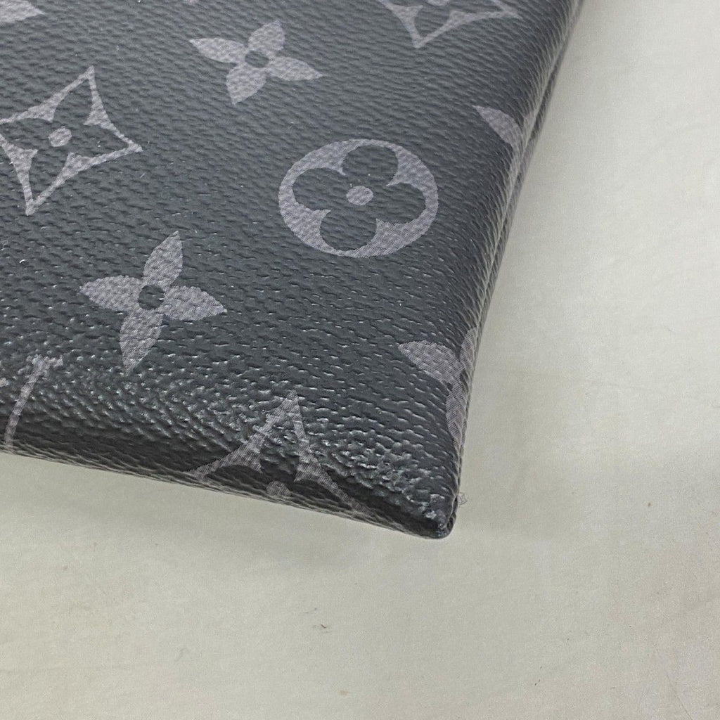 Louis Vuitton Clutch Monogram Eclipse Pochette Discovery Black — view 6