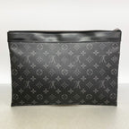 Louis Vuitton Clutch Monogram Eclipse Pochette Discovery Black — view 8
