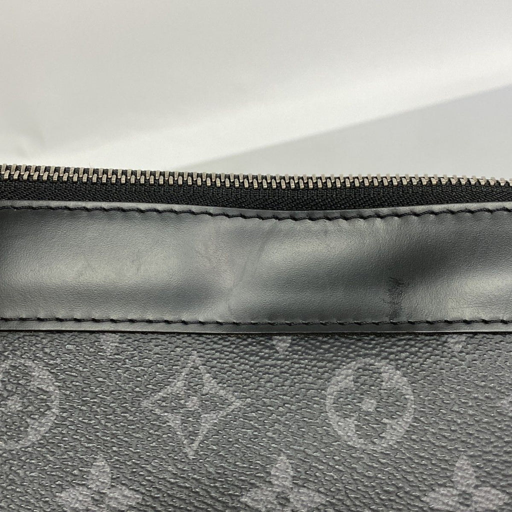 Louis Vuitton Clutch Monogram Eclipse Pochette Discovery Black — view 7