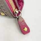 Louis Vuitton Wallet Monogram Perfo Compact Zip Fuchsia — view 8