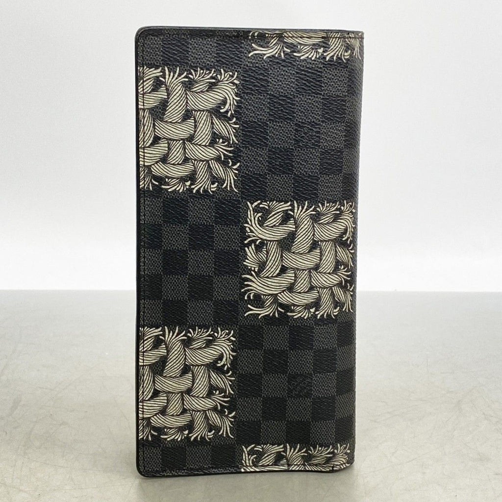 Louis Vuitton Wallet Damier Graphite Christopher Nemeth Portefeuille Brazza — view 7