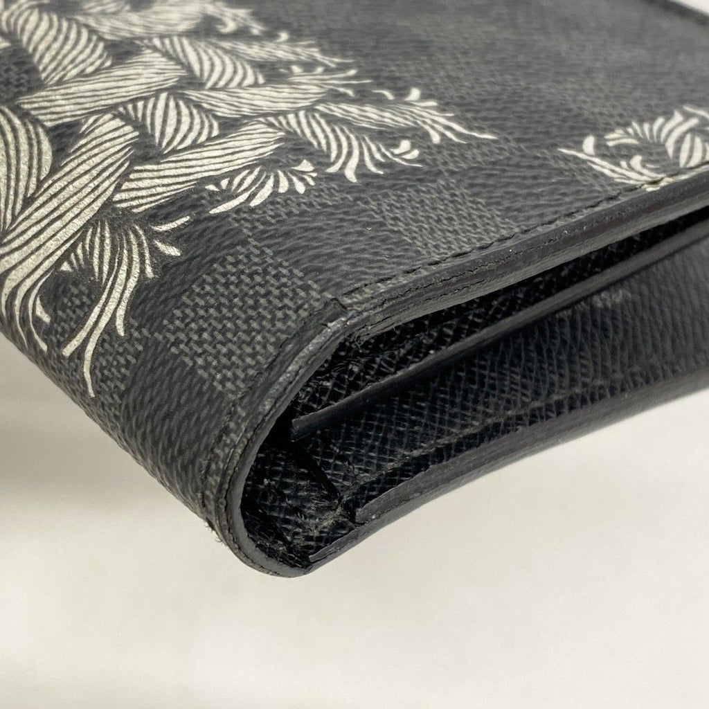 Louis Vuitton Wallet Damier Graphite Christopher Nemeth Portefeuille Brazza — view 5