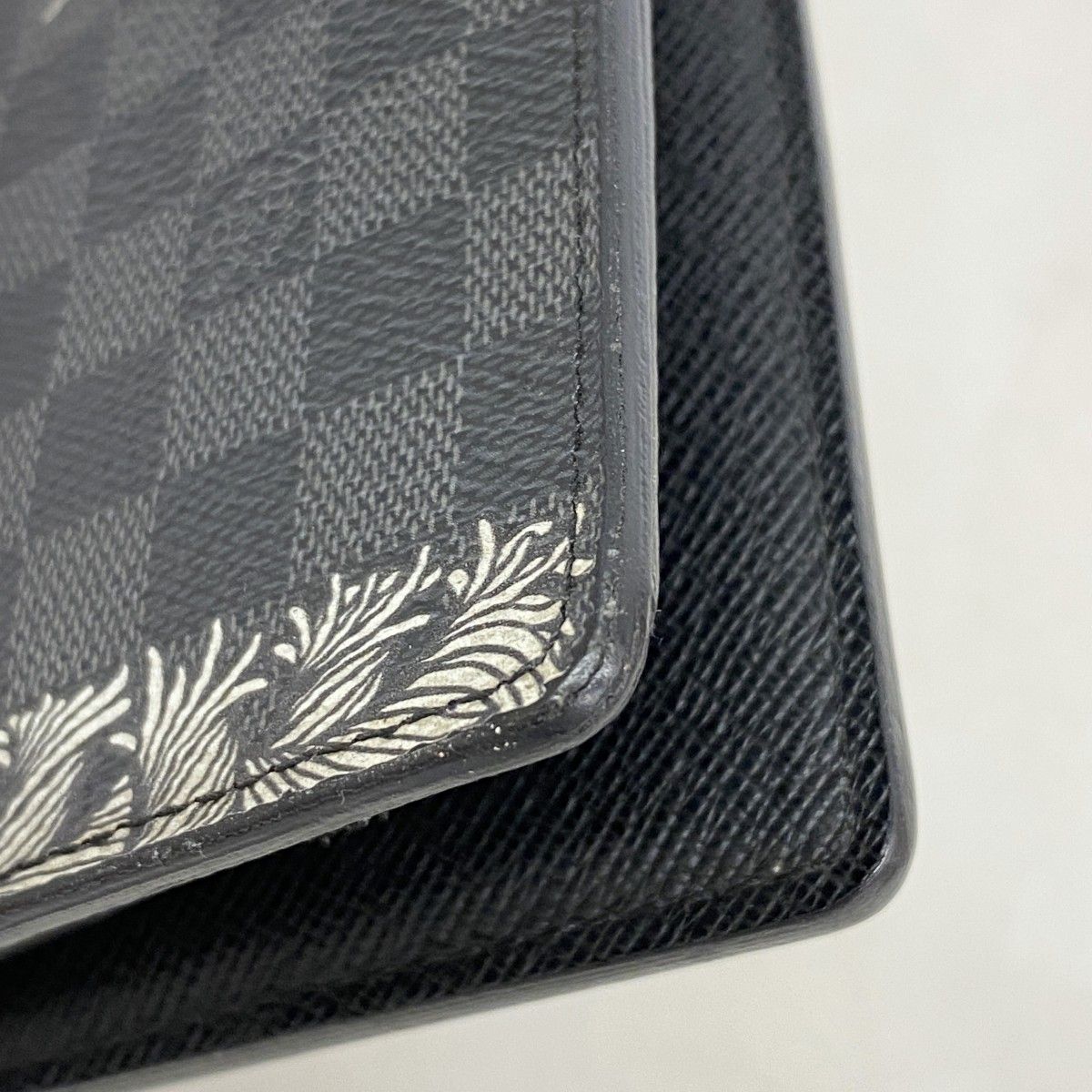 Louis Vuitton Wallet Damier Graphite Christopher Nemeth Portefeuille Brazza — view 6