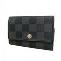 Louis Vuitton Key Case Damier Graphite Multicles 6 Black Gray Key Holder