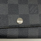 Louis Vuitton Key Case Damier Graphite Multicles 6 Black Gray Key Holder — view 6
