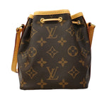 Louis Vuitton Shoulder Bag Monogram Nanonoe Brown — view 9