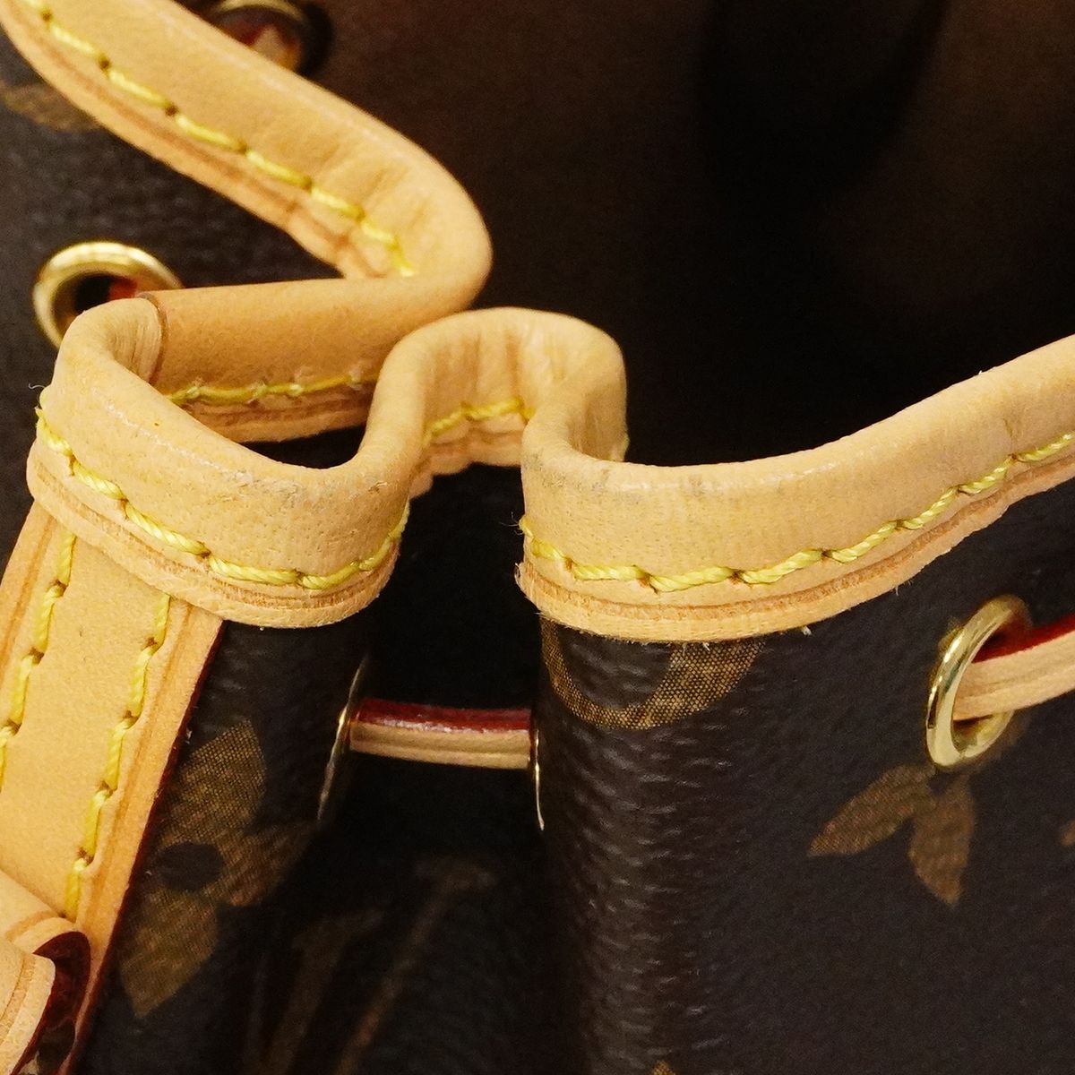 Louis Vuitton Shoulder Bag Monogram Nanonoe Brown — view 7