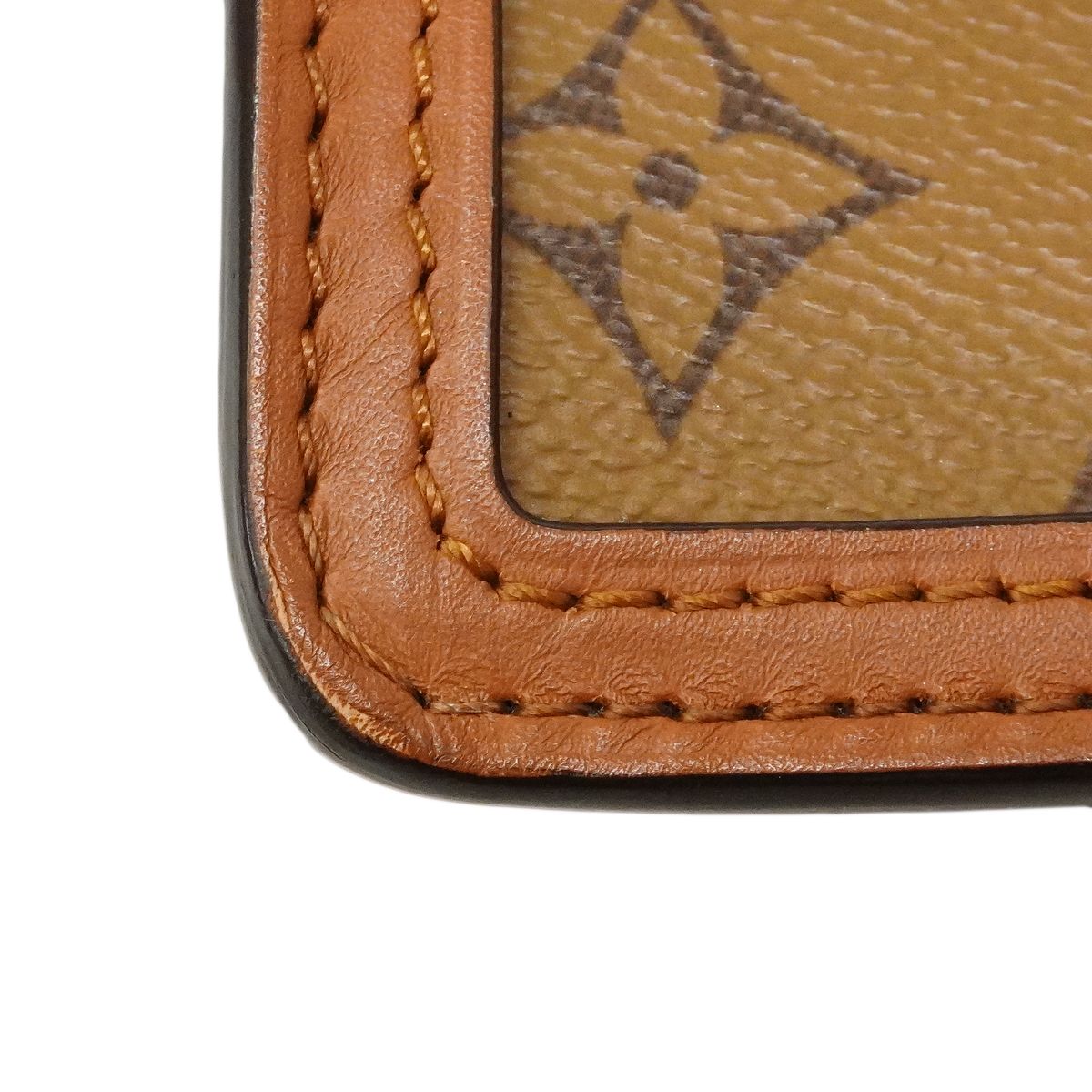 Louis Vuitton Shoulder Bag Monogram Reverse Dauphine Mini Brown — view 8