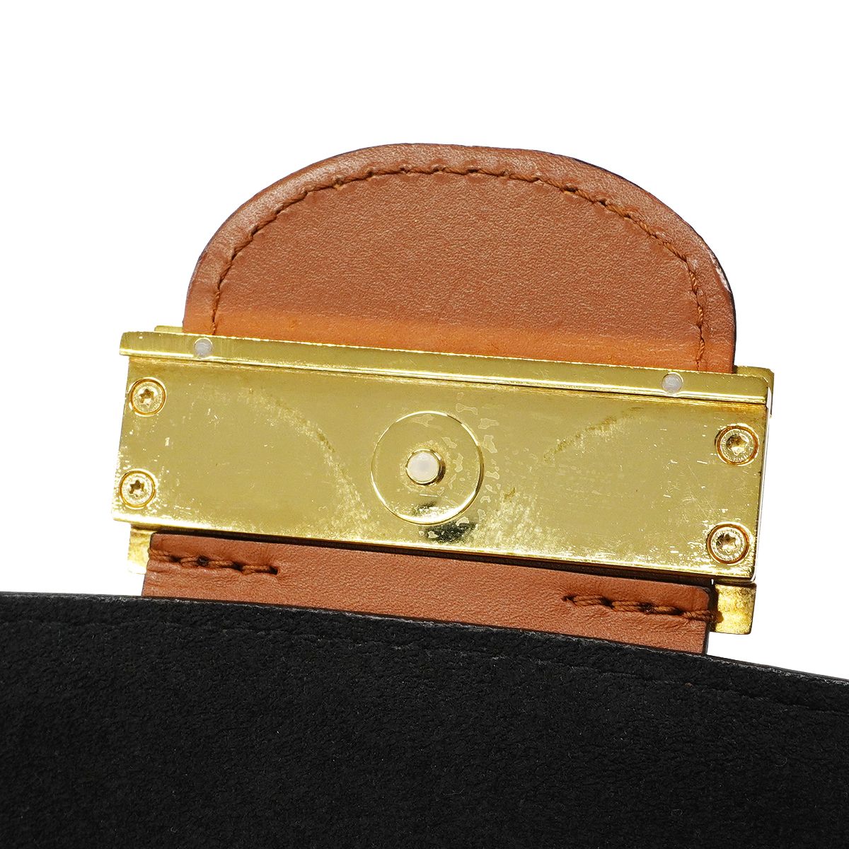 Louis Vuitton Shoulder Bag Monogram Reverse Dauphine Mini Brown — view 9