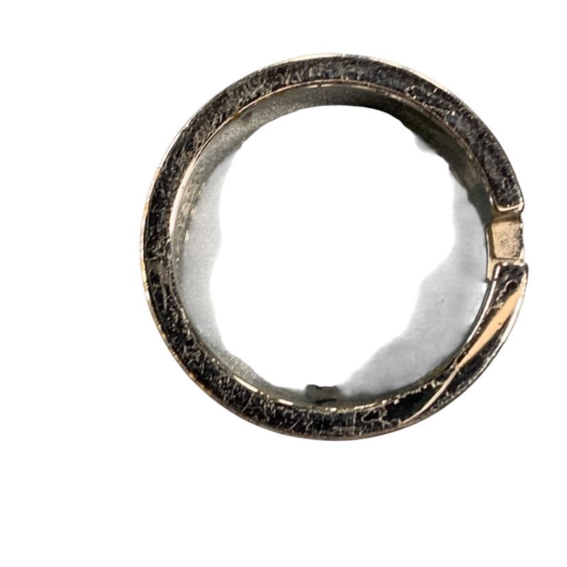 Fendi FF Motif Wide Band Ring — view 3