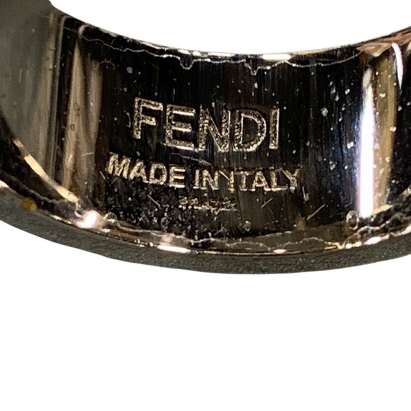 Fendi FF Motif Wide Band Ring — view 5
