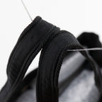 Prada Logo Embroidery Nylon Black Tote — view 5