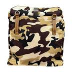 Prada Camouflage Pattern Shoulder Bag Nylon Brown — view 4