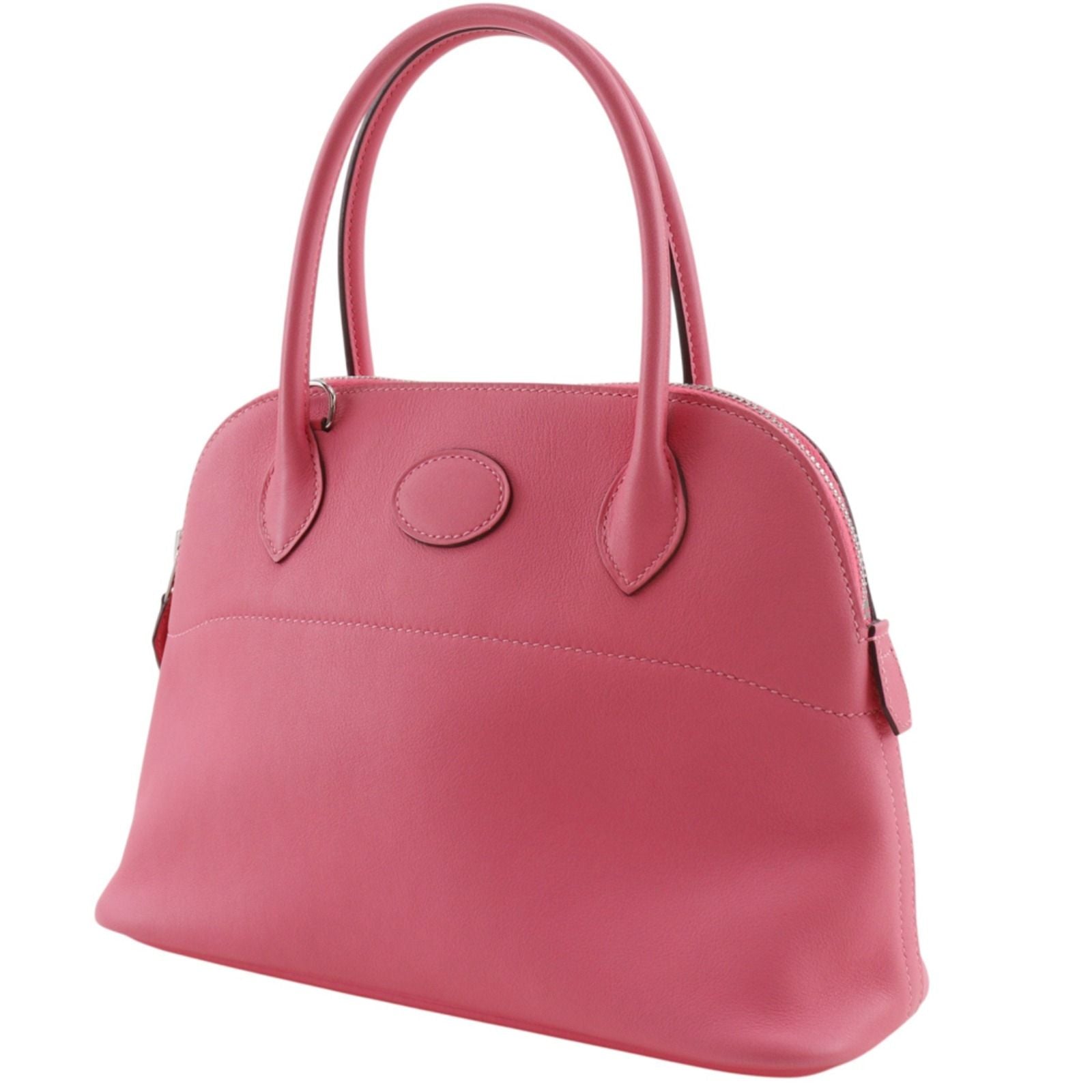 Hermes Bolide 27 2-Way Shoulder Swift Pink Silver a Handbag — view 2