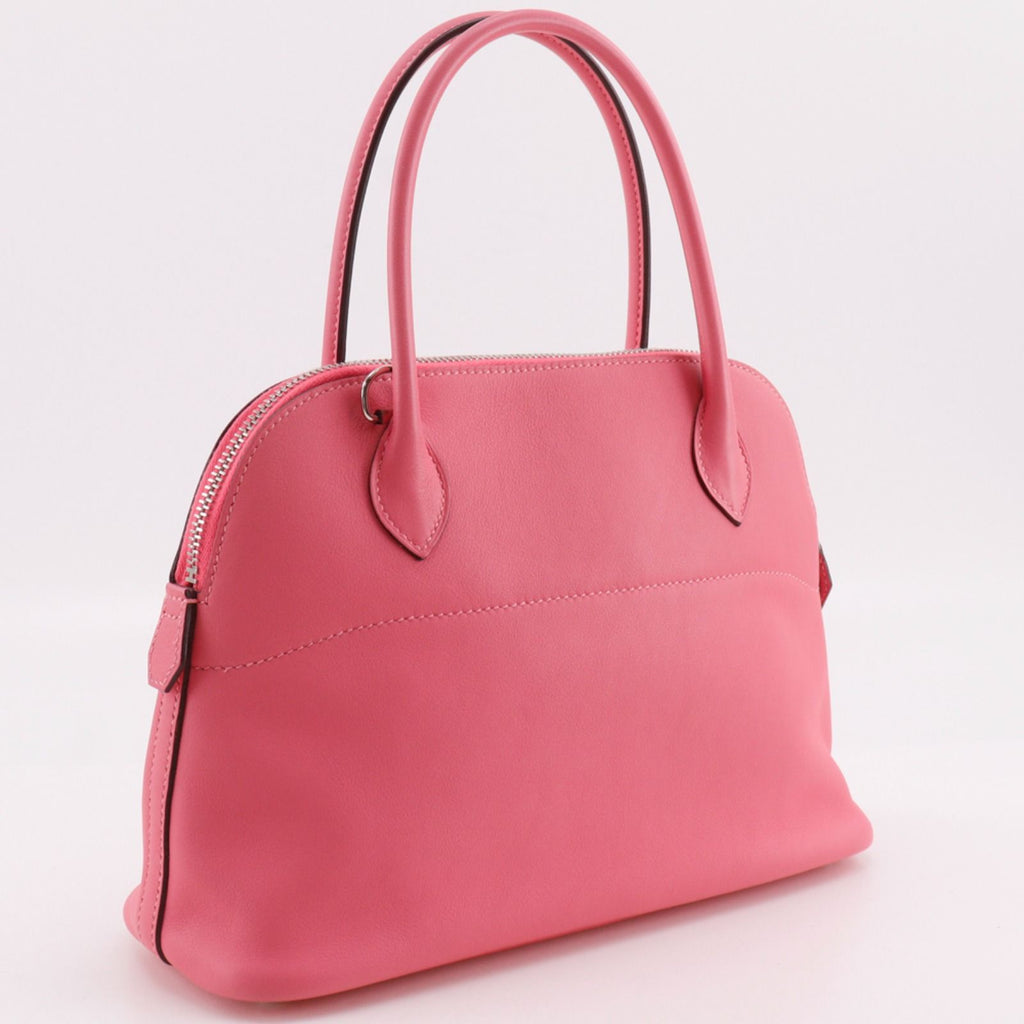 Hermes Bolide 27 2-Way Shoulder Swift Pink Silver a Handbag — view 3