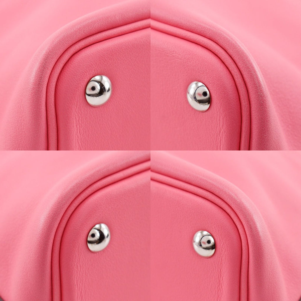Hermes Bolide 27 2-Way Shoulder Swift Pink Silver a Handbag — view 4