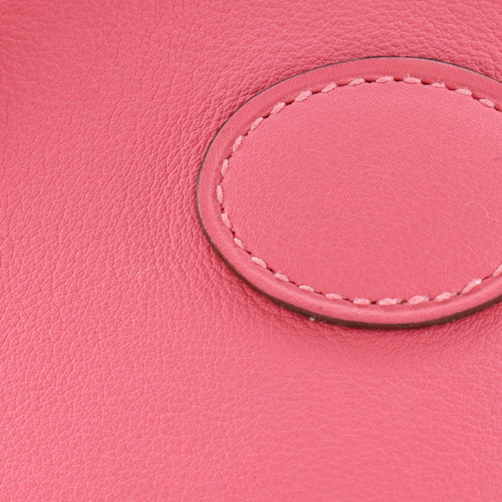 Hermes Bolide 27 2-Way Shoulder Swift Pink Silver a Handbag — view 8