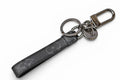 Louis Vuitton Key Holder Monogram Eclipse Porte Cles Dragonne Key Ring Metal