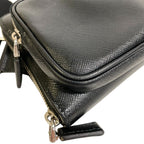 Prada Waist Pouch Shoulder Belt Bag Purse Black — view 3
