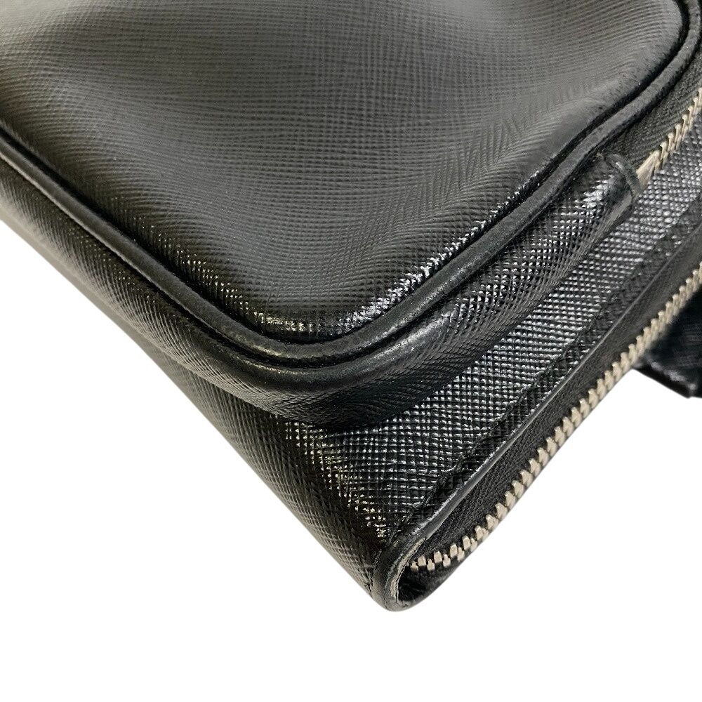 Prada Waist Pouch Shoulder Belt Bag Purse Black — view 4