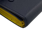Celine Folded Multi Function Trifold Wallet Coin Purse Bill Black — view 3