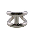 Hermes Osmose GM 925 Sterling Silver Ring