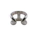 Hermes Osmose GM 925 Sterling Silver Ring