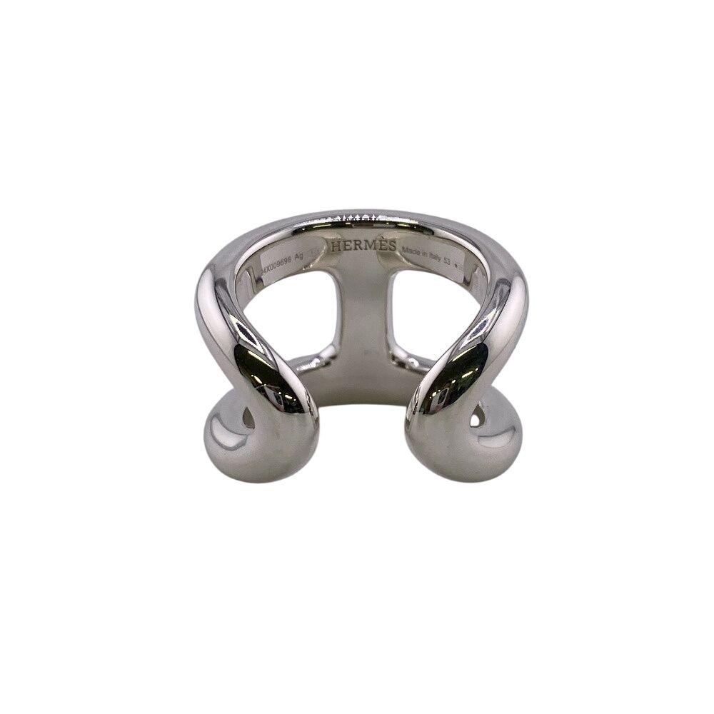 Hermes Osmose GM 925 Sterling Silver Ring