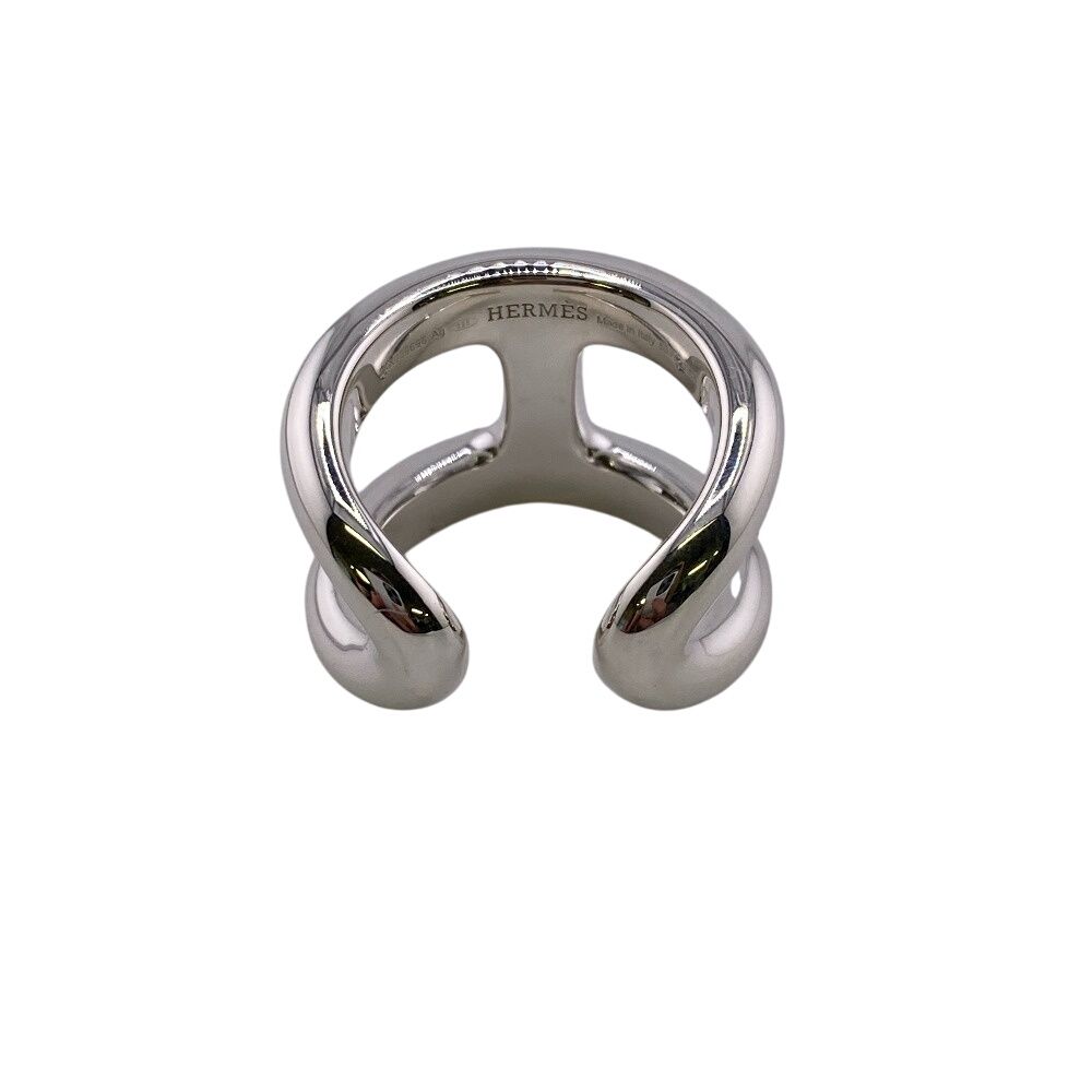 Hermes Osmose GM 925 Sterling Silver Ring