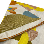 Hermes Carre Geant 140 Shawl Mon Premier Galop Scarf Cover Ribbon High Beige — view 5