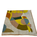 Hermes Carre Geant 140 Shawl Mon Premier Galop Scarf Cover Ribbon High Beige — view 7